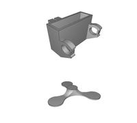 Supporto Webcam Barra LED per Logitech C270 e Goal Zero Luna Staffa 3D