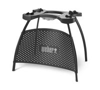 Supporto per barbecue Weber / per barbecue a gas della serie Q 1000/2000, base metallica resistente, altezza comoda per cucinare, stabile e sicuro, 70 x 66 x 53,5 cm