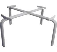 SUPPORTO X CONTENITORE OLIO LT. 300 PIEDE base fusto botte carrello