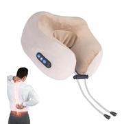 SupportoMassaggiante Per Il Collo - Supporto Ergonomico Ricaricabile A 3 Livelli Da 5 V 7 W Con Calore | Cuscino Per Il Collo Da Viaggio Per Guardare La TV Viaggi Pausa Quotidiana Naptime Seduto