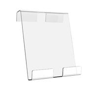 supportoper tablet per tapis roulant - supportoper lettura su cyclette in acrilico, di staffe con angolo di visione regolabile, struttura di supportostabile antiscivolo, costruzione di