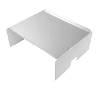 SUPPUIMNT Marmitta di calore per barbecue, dissipatore di calore in acciaio inox ad alte prestazioni per barbecue, fumatori a risparmio energetico, diffusore di calore estende il tempo di combustione