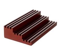 SUPPUIMNT Portamonete militare, espositore per monete a 3 strati, realizzato a mano, in legno, per collezionisti di veterani