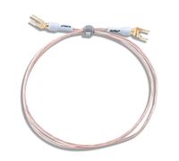 Supra Cables Cavo phono da terra da 1 m 1 × 1,6 mm² OFC con spade CombiCon, cavo di messa a terra per giradischi, preamplificatore