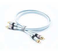 SUPRA COPPIA DI CAVI SUPRA 2RCA-2RCA 1 MT CAVI DI INTERCONNESSIONE NUOVI