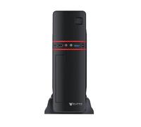 SUPRA GAMING F500 Slim Micro ATX con Fuente SFX 500W Preinstallata e Design Moderno