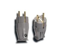 Supra SW-EU Spina Schuko 16A Placcata Oro LoRad Contatto di Protezione Schuko...