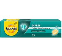 Supradyn Difese Integratore – Vitamina C, D e Zinco – 15 compresse effervescenti