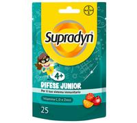 Supradyn Linea Vitamine e Minerali Difese Junior Integratore 25 Caramelle Gommos
