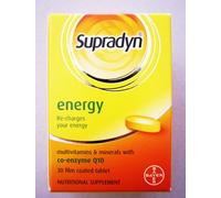 SUPRADYN ENERGY CON COENZYME Q 10 Multivitamins BAYER SPEDIZIONE GRATUITA...