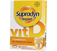supradyn Expert Vitamina D Integratore con Vitamina D3 K2 30 Compresse