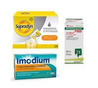 Supradyn Kit Magnesio e Potassio Bustine + Enterolactis Plus Capsule + Imodium Compresse Orosolubili
