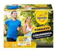 Supradyn Magnesio e Potassio, Edizione Limitata, Integratore completo con Vitamine B, Vitamina C e Minerali, in caso di Caldo, Afa e Sport, Gusto Arancia, 24 + 24 Bustine