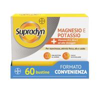 Supradyn Magnesio e Potassio, Integratore Stanchezza, Sali Minerali, 60 bst