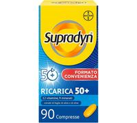 Supradyn Ricarica 50+ Integratore 90 Compresse Vitamine e Minerali