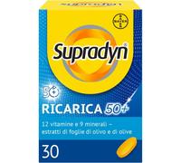 supradyn ricarica 50+ Integratore Vitamine e Minerali 30 Compresse