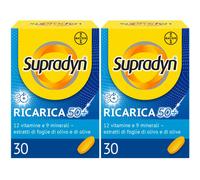 Supradyn Ricarica 50+ Integratore Vitamine e Minerali Compresse 2x30 p