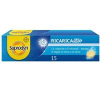 Supradyn Ricarica 50+ Integratore Vitamine e Minerali con Antiossidanti, 15 Compresse Effervescenti