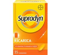 Supradyn Ricarica Multivitaminico Completo, Integratore Stanchezza, 35 cpr