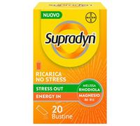 Supradyn Ricarica No Stress Anti Stanchezza Mentale 20 bustine