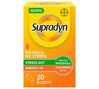 SUPRADYN RICARICA NO STRESS 20 Bustine - Stanchezza Fisica e Mentale da Stress