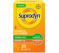 SUPRADYN RICARICA NO STRESS 20 Bustine - Stanchezza Fisica e Mentale da Stress