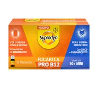 Supradyn Ricarica PRO B12 Integratore con Vitamina B12 Zinco e Probiotici per la