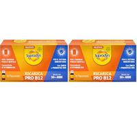 Supradyn Ricarica PRO B12, Integratore con Vitamina B12, Zinco e Probiotici, per la Stanchezza Fisica e Mentale e il Supporto al Sistema Immunitario dopo i 50 anni, Adulti 50+, 10 flaconcini