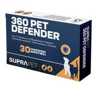 Suprapet 360 Pet-Defender Multivitaminico Cani e Gatti Integratore Vitamine, 30 Compresse