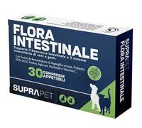 Suprapet Flora Intestinale Cani e Gatti Integratore Fermenti Lattici Probiotici, 30 Compresse