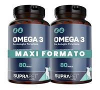 Suprapet Omega 3 Pet Perle Cani e Gatti Integratore Supporto Per Pelle