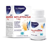 cabassi & giuriati spa Supravit Fast Melatonina 1 mg Integratore Alimentare 60 Compresse