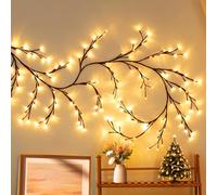 SUPRBIRD Catena Luminosa Willow Vine, Albero LED Decorazione Domestica Albero con Luci 144 Led, Luci di Vite di Salice, Ghirlanda Luminoso LED per Decorazione da Parete, Camera da Letto, Casa