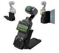 SUPRBIRD Supporto magnetico compatibile con DJI Osmo Pocket 3, Adattatore Espansione Accessori con Magnete N52, Regolabile 180°, Base Antiscivolo in Silicone,Superficie verticale,Leggero e Portatile