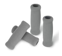 supregear 4PK Impugnature per Bastoni, Maniglie in Schiuma di Ricambio per Bastoni Offset e da Passeggio, Copri Maniglie Antiscivolo per Manubri, 4,53 x 0,8 x 0,8 Pollici/11 x 2 x 2 cm, Grigio