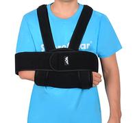 supregear Reggibraccio Tutore, Immobilizzatore Spalla, Regolabile Fascia Braccio Rotto Per Polso Rotto, Gomito, Braccio, Spalla Lussata - Nero