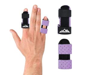 supregear Tutore Dito, 2 Pezzi Regolabile Traspirante Tutore per Dita a Scatto, Stecca Dito Mano Supporto per Raddrizzare, Proteggere e Sostenere le Dita, per Medio, Indice, Anulare, Mignolo