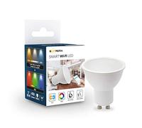 Suprema, Faretto Lampadina Multicolore Led Smart Wi-fi, Dimmerabile, Attacco Lampadina GU10, Compatibile come Faretti Alexa e Google Home