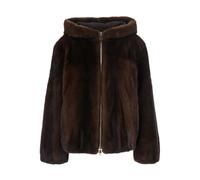 Suprema - Giacca in Pelle - - Jackets - Donna - Marrone - S