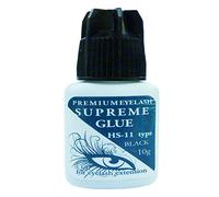Supreme - Colla professionale per ciglia finte, liquida, HS-11, colore nero
