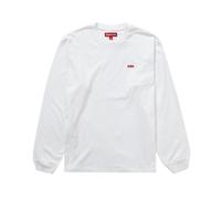 Supreme Small Box L/S Tee White - M