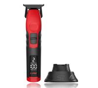 Supreme Trimmer 2Spee ST622 - Regolabarba senza fili con lama rimovibile, durata di 180 minuti, display digitale a basso rumore, 2 velocità regolabili, lame regolabili a distanza zero