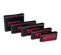 Supreme Trimmer Clipper Grip - Pinze professionali da barbiere (5 pezzi) antiscivolo SGR55 per tagliacapelli, impugnatura nera per tagliacapelli