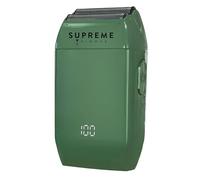 Supreme Trimmer Crunch STF602 - Rasoio a doppia lamina impermeabile da uomo, durata 150 minuti, rasoio elettrico senza fili e con filo per bagnato/asciutto, fogli ipoallergenici per viso, testa e