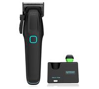 Supreme Trimmer - Rasoio professionale per capelli, ricarica STC779/BLK, x2 li-ion battery, motore senza spazzole • 7500+ giri/min, lama conica DLC, supporto di ricarica intelligente, 10 protezioni di