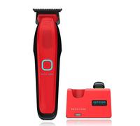 Supreme Trimmer Recharge ST777 - Rasoio professionale per barbieri con 2 batterie rimovibili, motore professionale forte, supporto di ricarica intelligente, ricarica USB-C e lame DLC Zero Gap