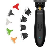 Supreme Trimmer T Shaper ST5190 - Rasoio per barba e capelli silenzioso senza fili, per uomo, durata 120 minuti, basso rumore, lama DLC Zero Gap | Ideale per pelli sensibili, bambini e anziani