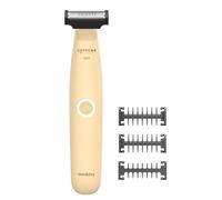 Supreme Trimmer Testii Body Groin Bikini Trimmer STH120 - 90 Min Runtime, Wet & Dry Cordless Multigroomer elettrico per aree sensibili, lame in ceramica sicure sulla pelle, depilazione testa a punta