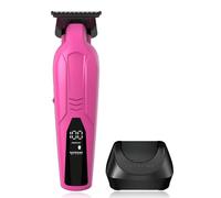 Supreme Trimmer Vader Lite ST3700 - Barber Liner & Beard Trimmer senza fili con lama a T Zero-Gap DLC, motore da 7000 giri/min, durata 120 minuti, ricarica rapida USB-C e guide per capelli e corpo