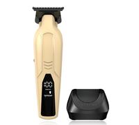 Supreme Trimmer Vader Lite ST3700 - Barber Liner & Beard Trimmer senza fili con lama a T Zero-Gap DLC, motore da 7000 giri/min, autonomia 120 min, ricarica rapida USB-C e protezioni guida per capelli
